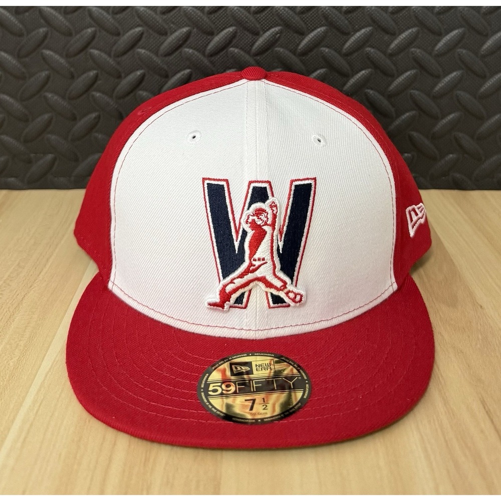 Washington Nationals New Era 59FIFTYWhite Alternate 4 2020 Fitted Hat Size 7 1/2